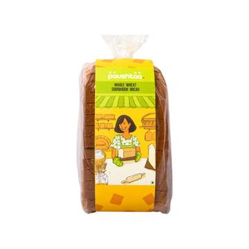 Paushtaa Whole Wheat Sourdough Bread